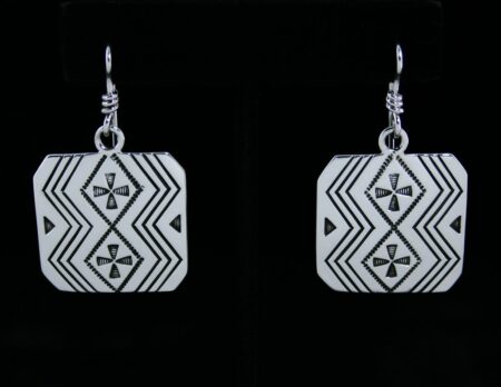Jennifer Curtis Storm Pattern Dangle Earrings